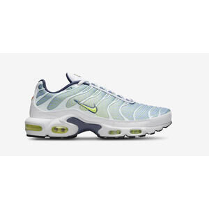 Nike Air Max Plus  Pebble Grey Lime White  HV6227-001 Men's size 9